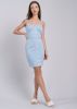 Vestido mini mezclilla copas sold by Shasa