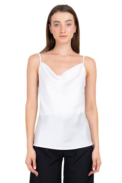 Top satín escote drapeado sold by Shasa product image thumbnail 5