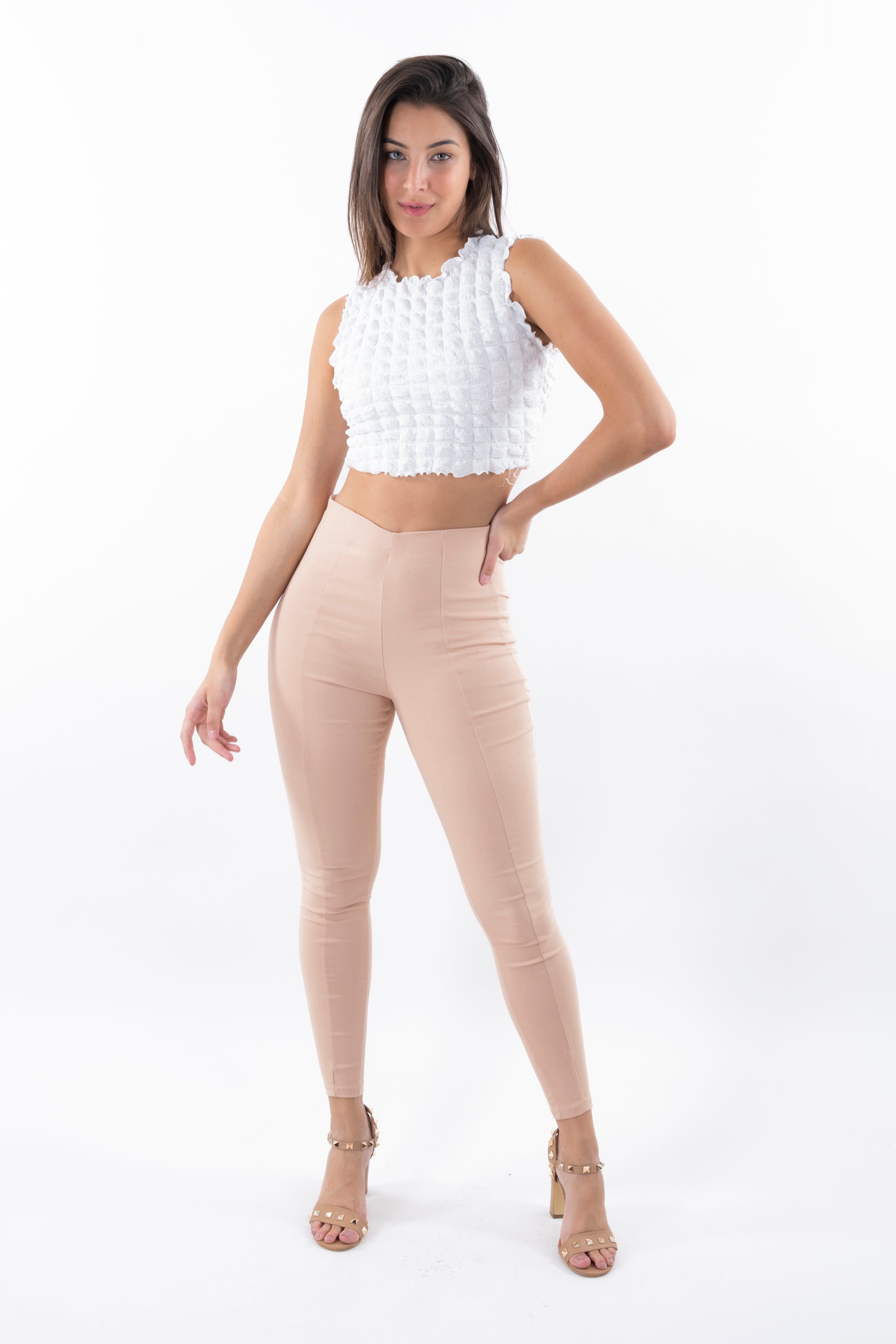 Leggings cintura alta costura pierna sold by Shasa product image thumbnail 2