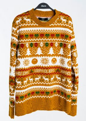 Suéter navideño carita feliz sold by Shasa