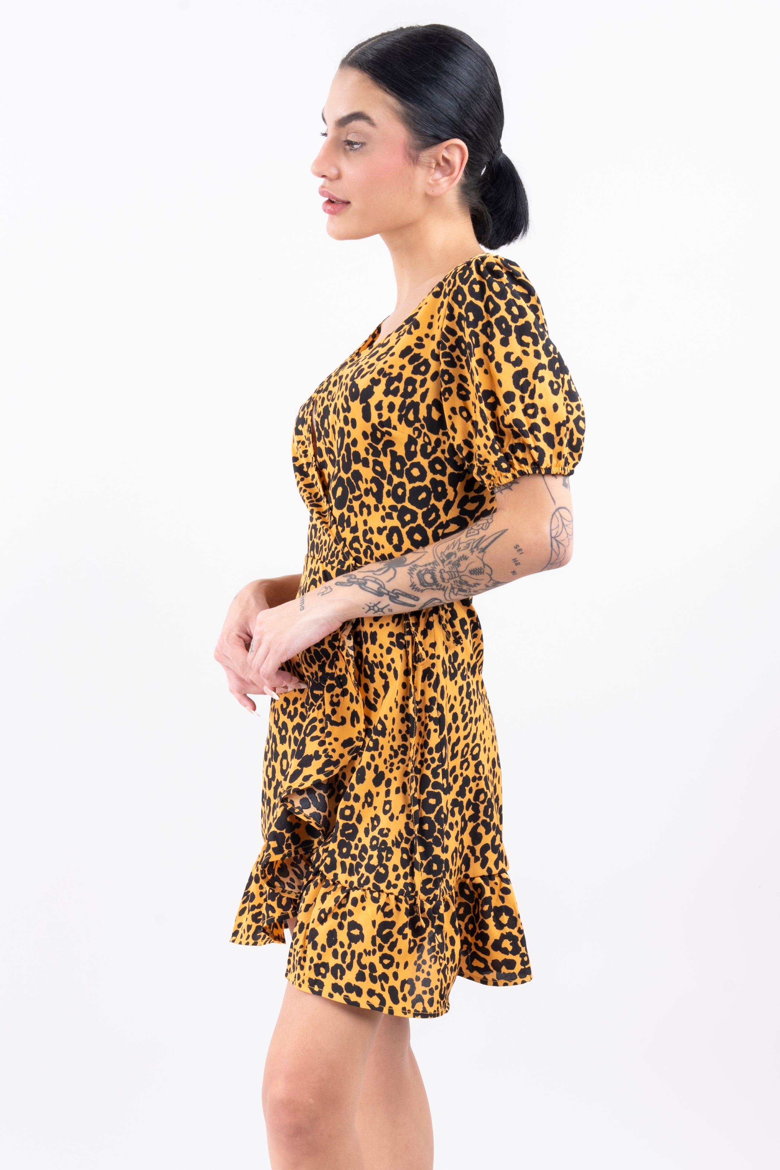 Vestido mini animal print olanes sold by Shasa product image thumbnail 3