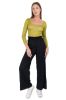 Pantalón amplio cintura elástico sold by Shasa