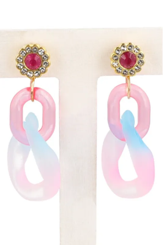 Aretes Cadena Degradado sold by Shasa