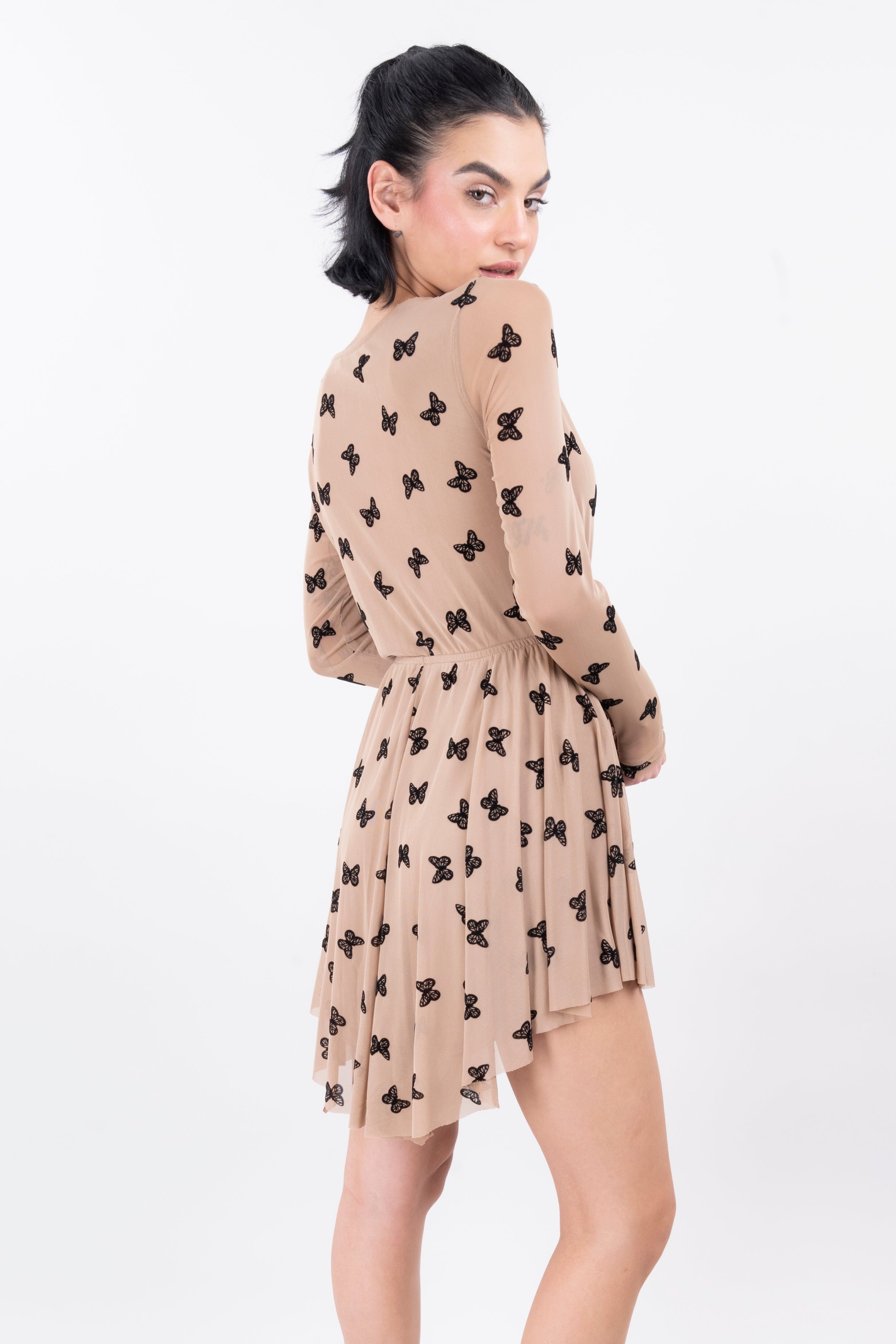 Vestido mini mesh mariposas sold by Shasa product image thumbnail 3