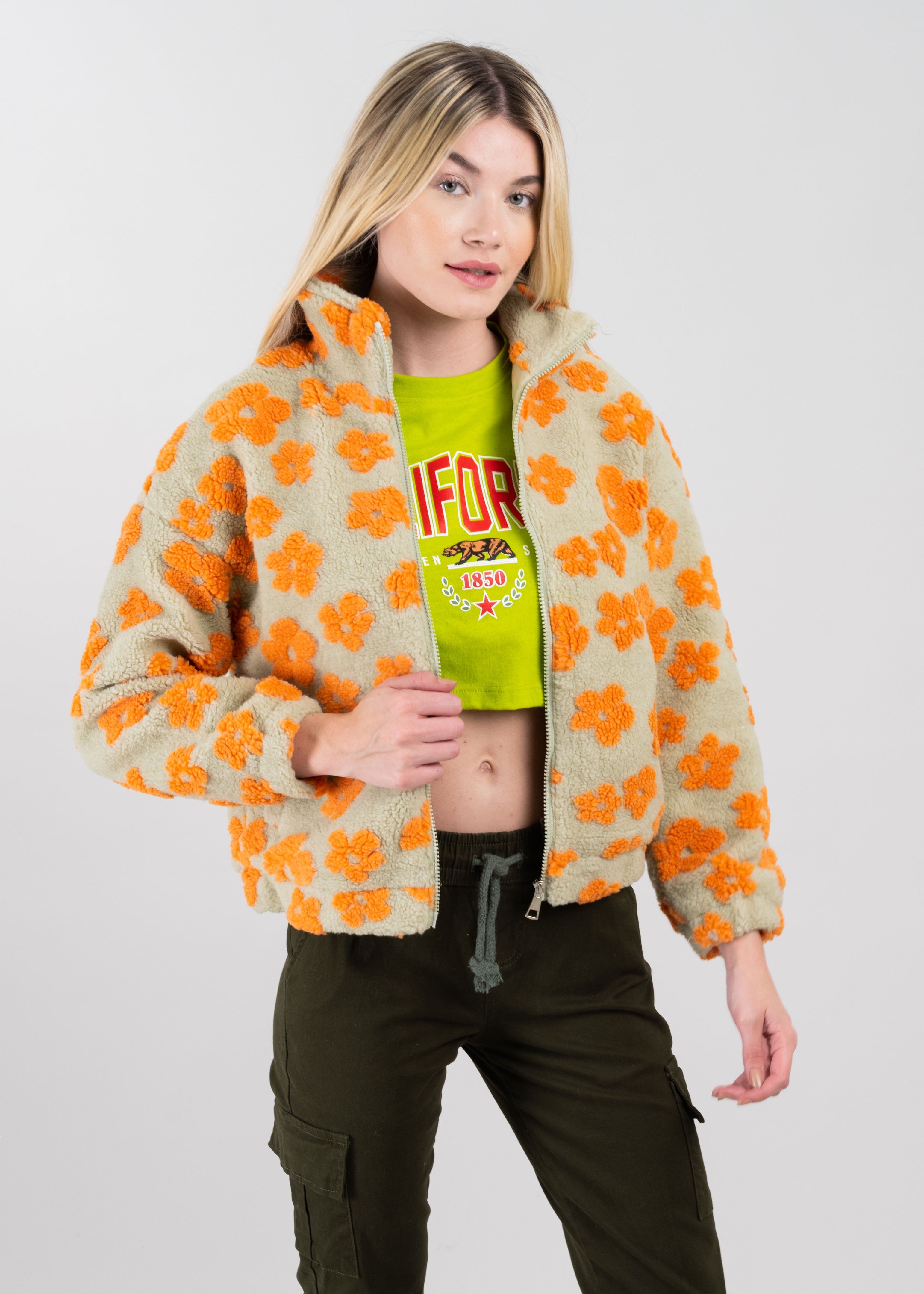 Chamarra Peluche Flores sold by Shasa product image thumbnail 3