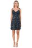 Vestido mini cintas flores sold by Shasa