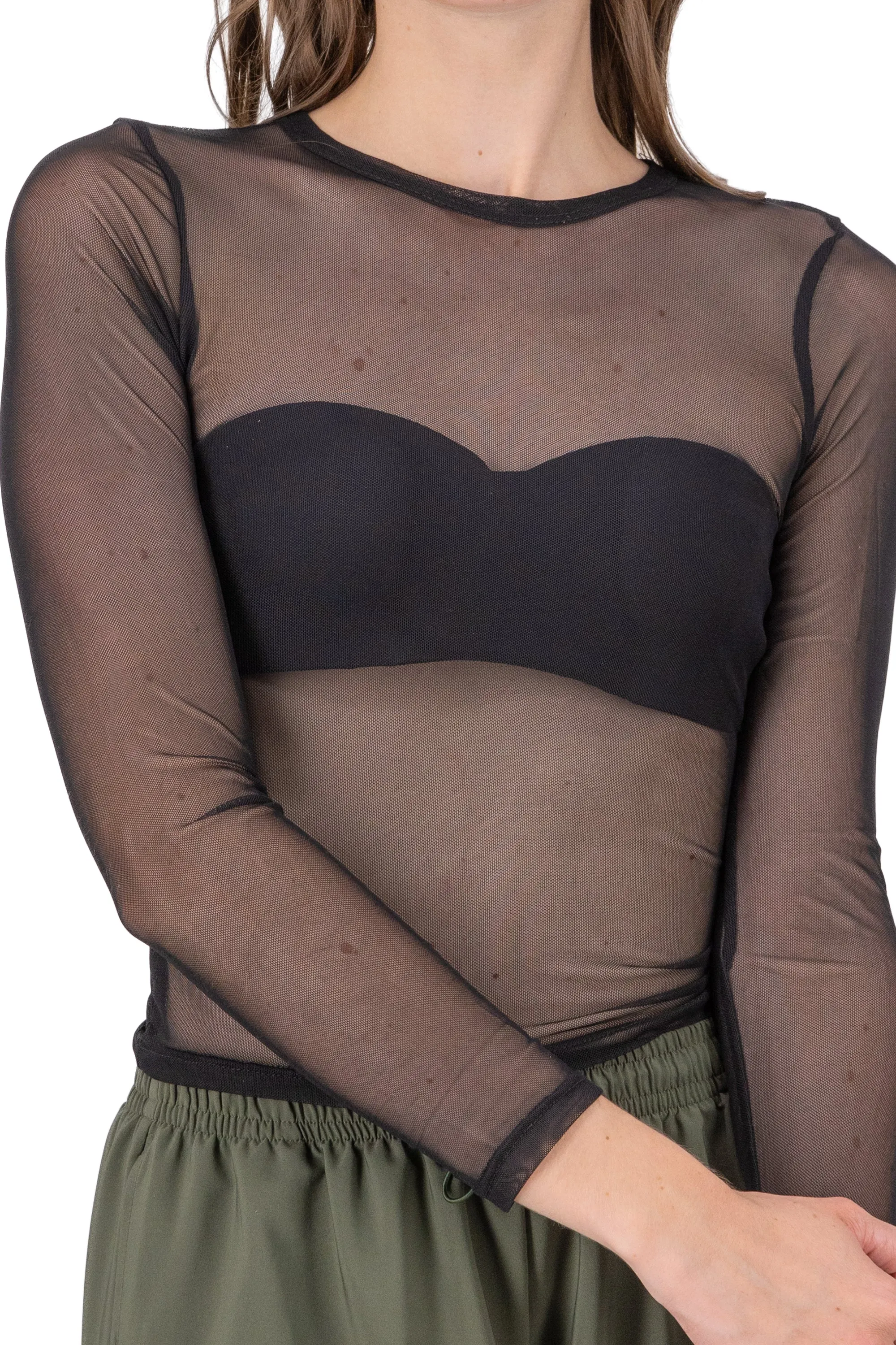 Top Manga Larga Mesh sold by Shasa product image thumbnail 5