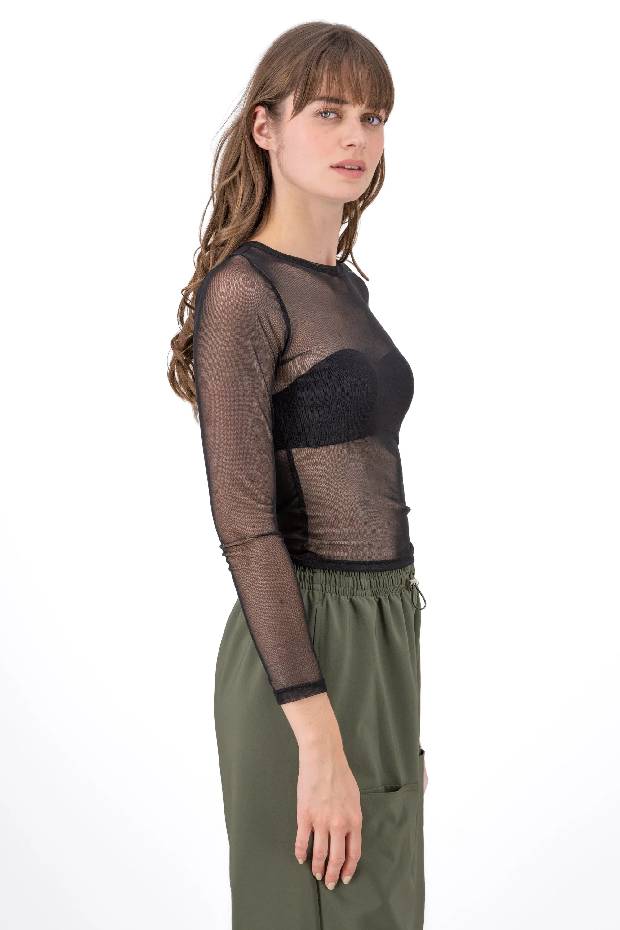 Top Manga Larga Mesh sold by Shasa product image thumbnail 3