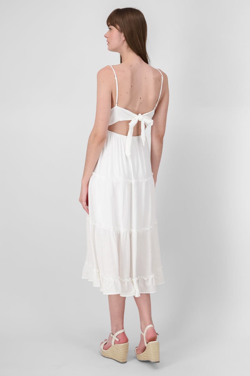 Vestido Maxi Detalle Crochet sold by Shasa product image thumbnail 4