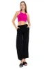 Pantalón amplio liso cintura elástica sold by Shasa