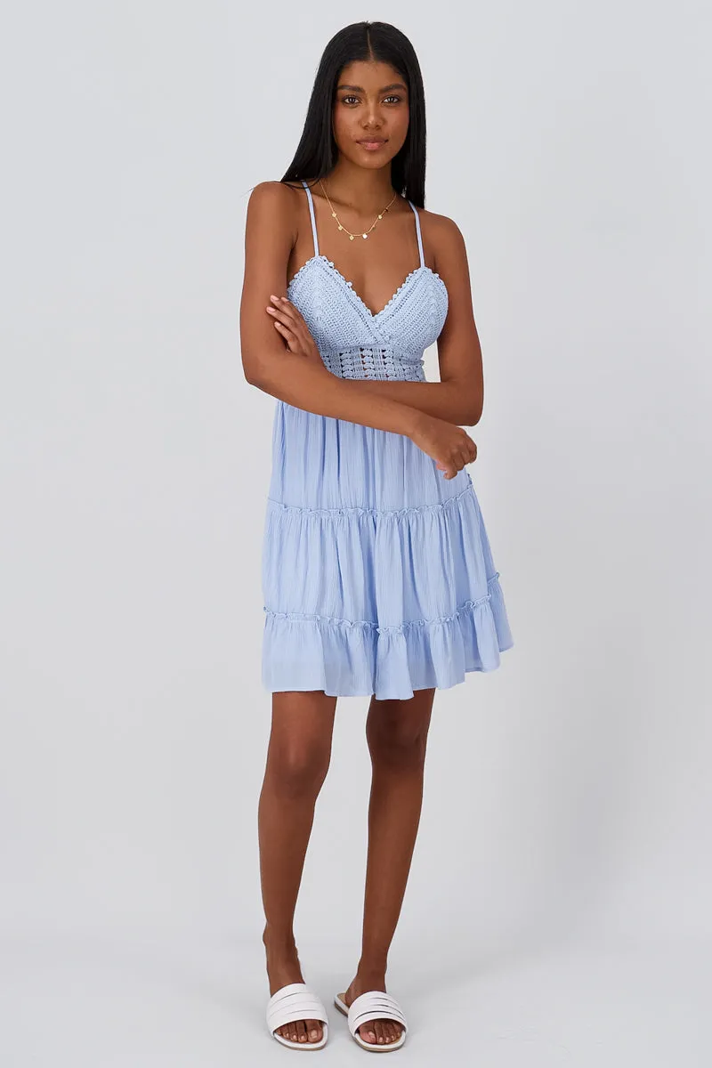 Vestido mini tirantes crochet sold by Shasa product image thumbnail 2