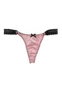 Tanga Satín Mesh sold by Shasa