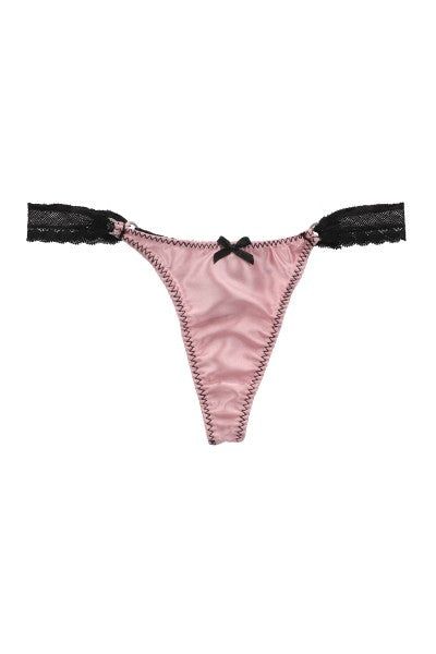 Tanga Satín Mesh sold by Shasa