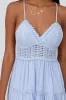 Vestido mini tirantes crochet sold by Shasa
