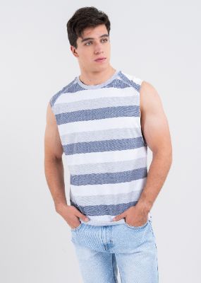 Playera tank rayas sold by Shasa