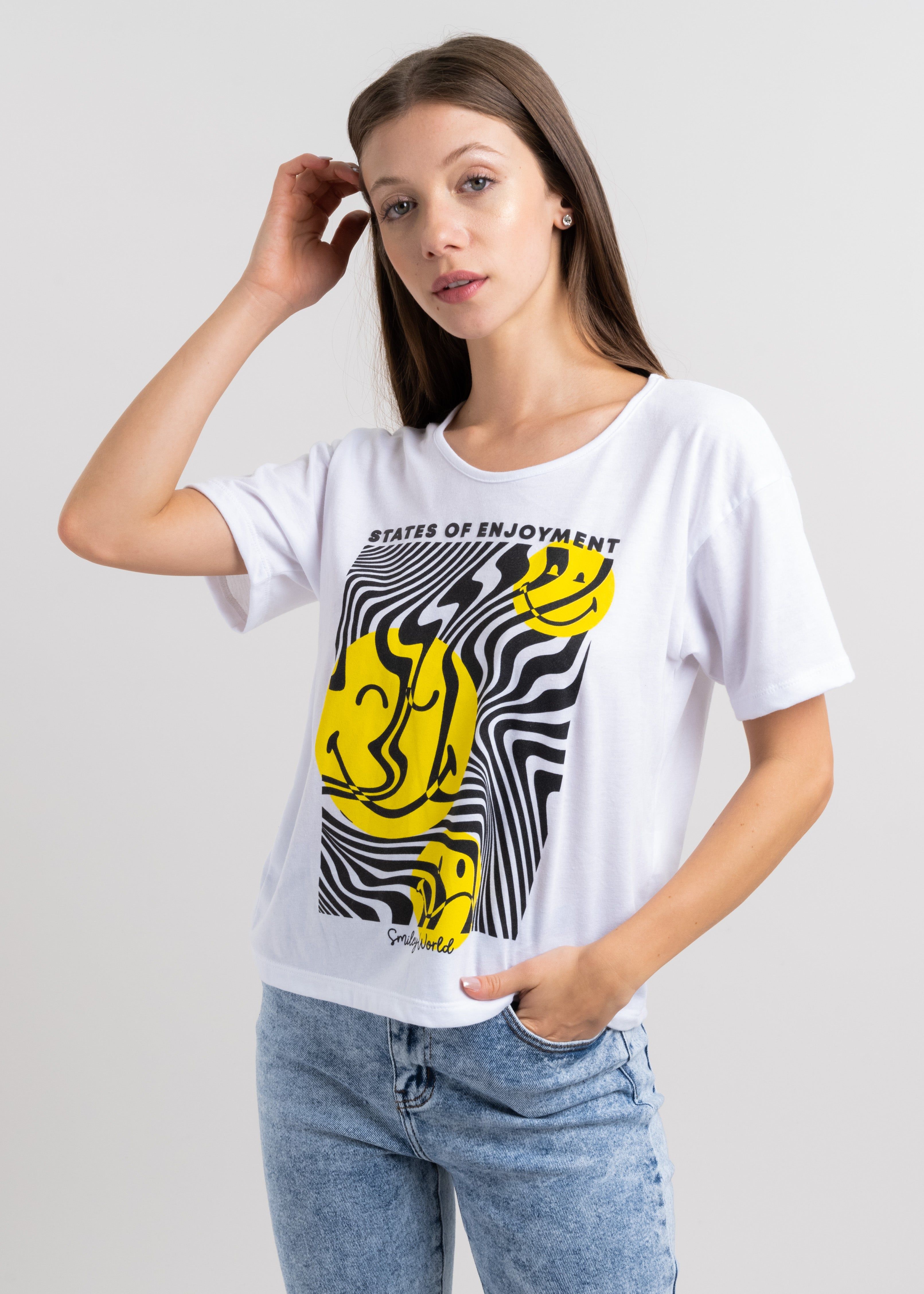 Playera ondas caritas felices sold by Shasa product image thumbnail 2