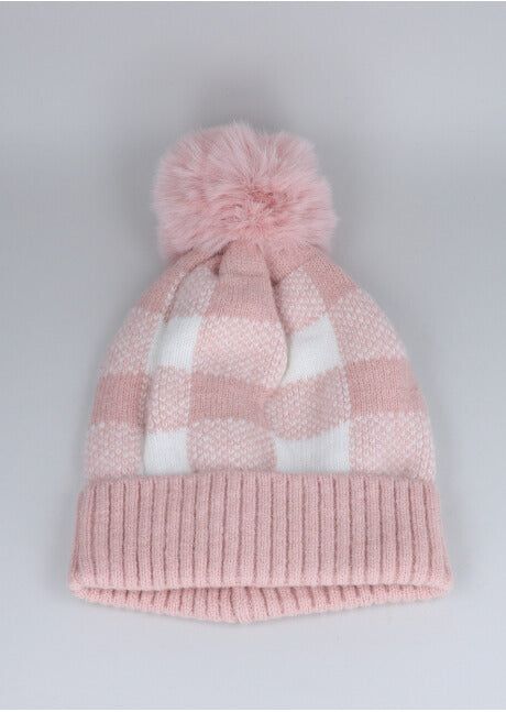 Gorro cuadros pompon sold by Shasa product image thumbnail 3