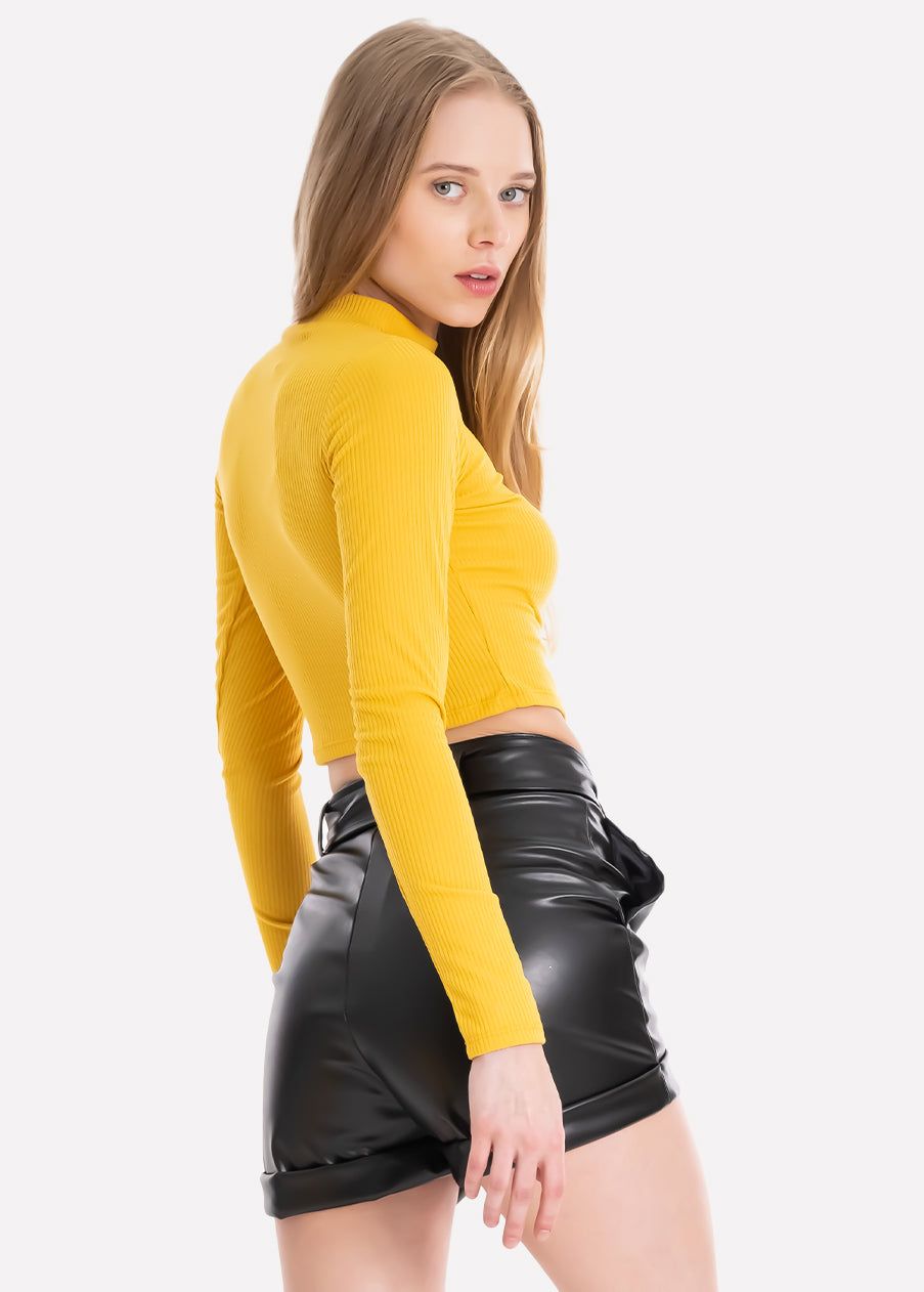 Top acanalado manga larga sold by Shasa product image thumbnail 4