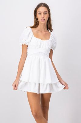 Vestido mini olanes textura sold by Shasa