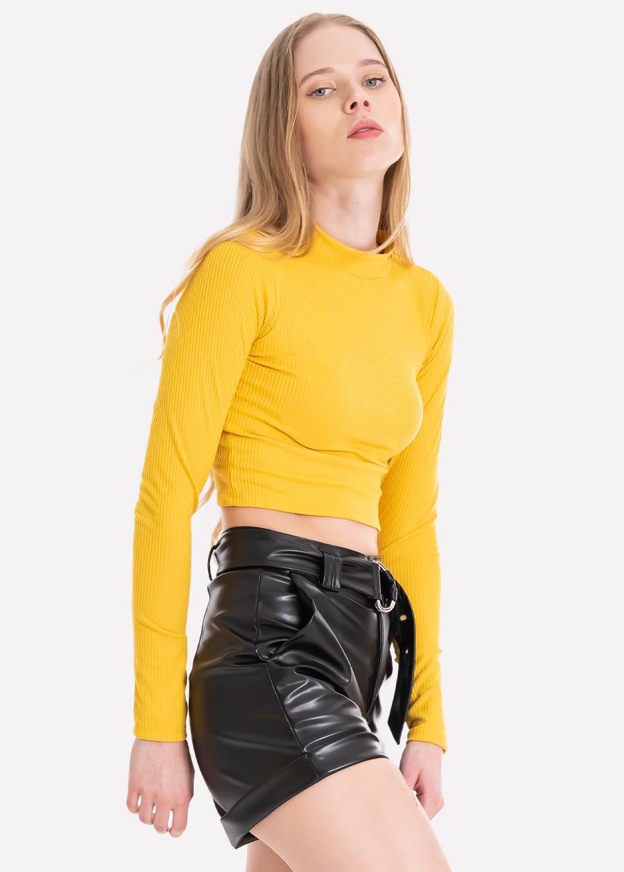 Top acanalado manga larga sold by Shasa product image thumbnail 3