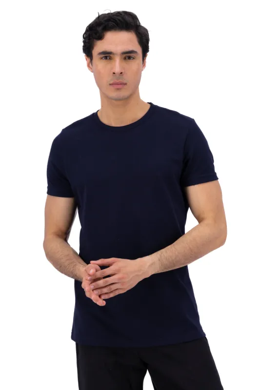 Playera cuello redondo textura waffle sold by Shasa