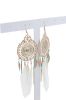 Aretes atrapasueños plumas sold by Shasa