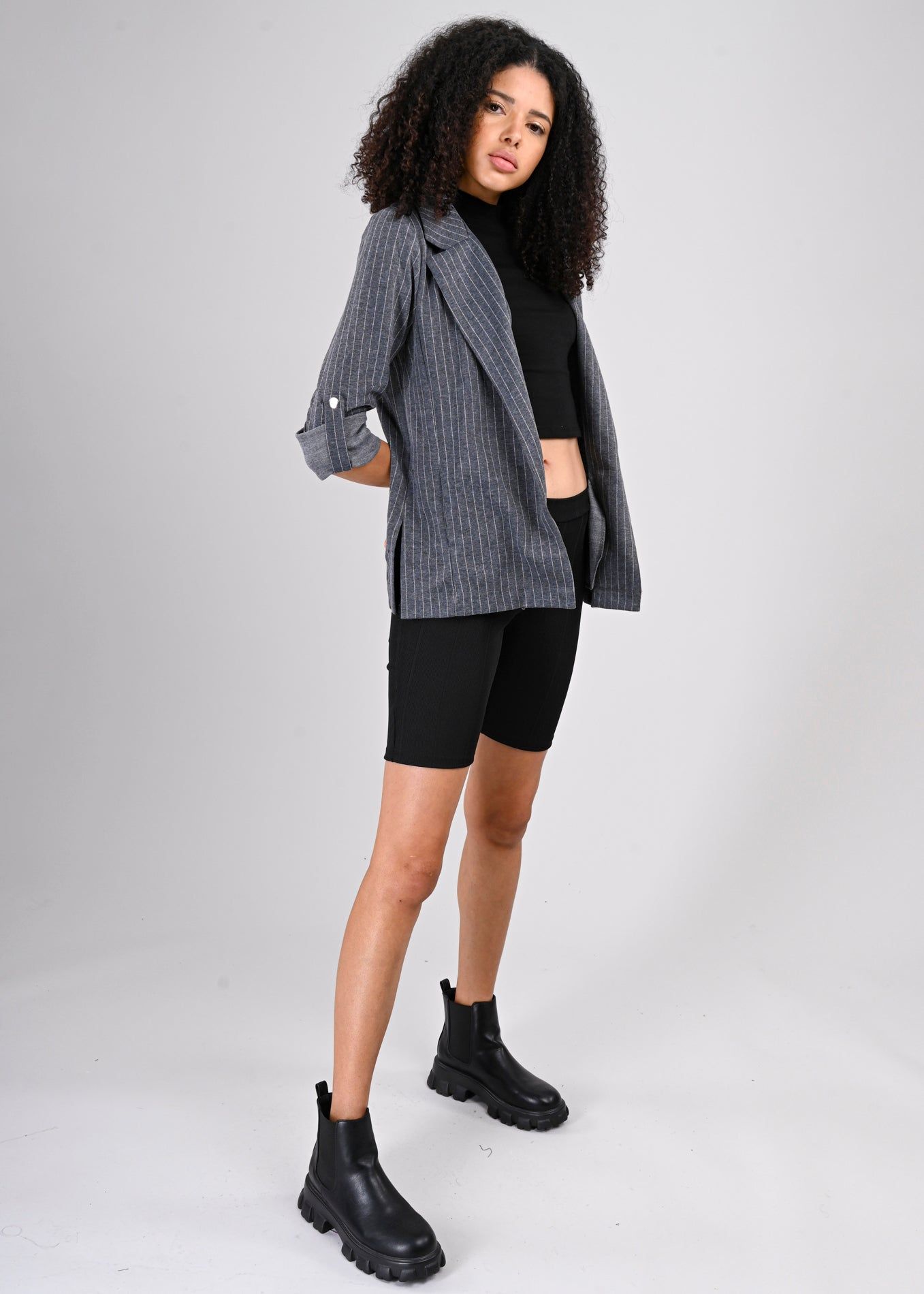 Saco rayas manga larga sold by Shasa