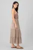Vestido midi detalle crochet sold by Shasa