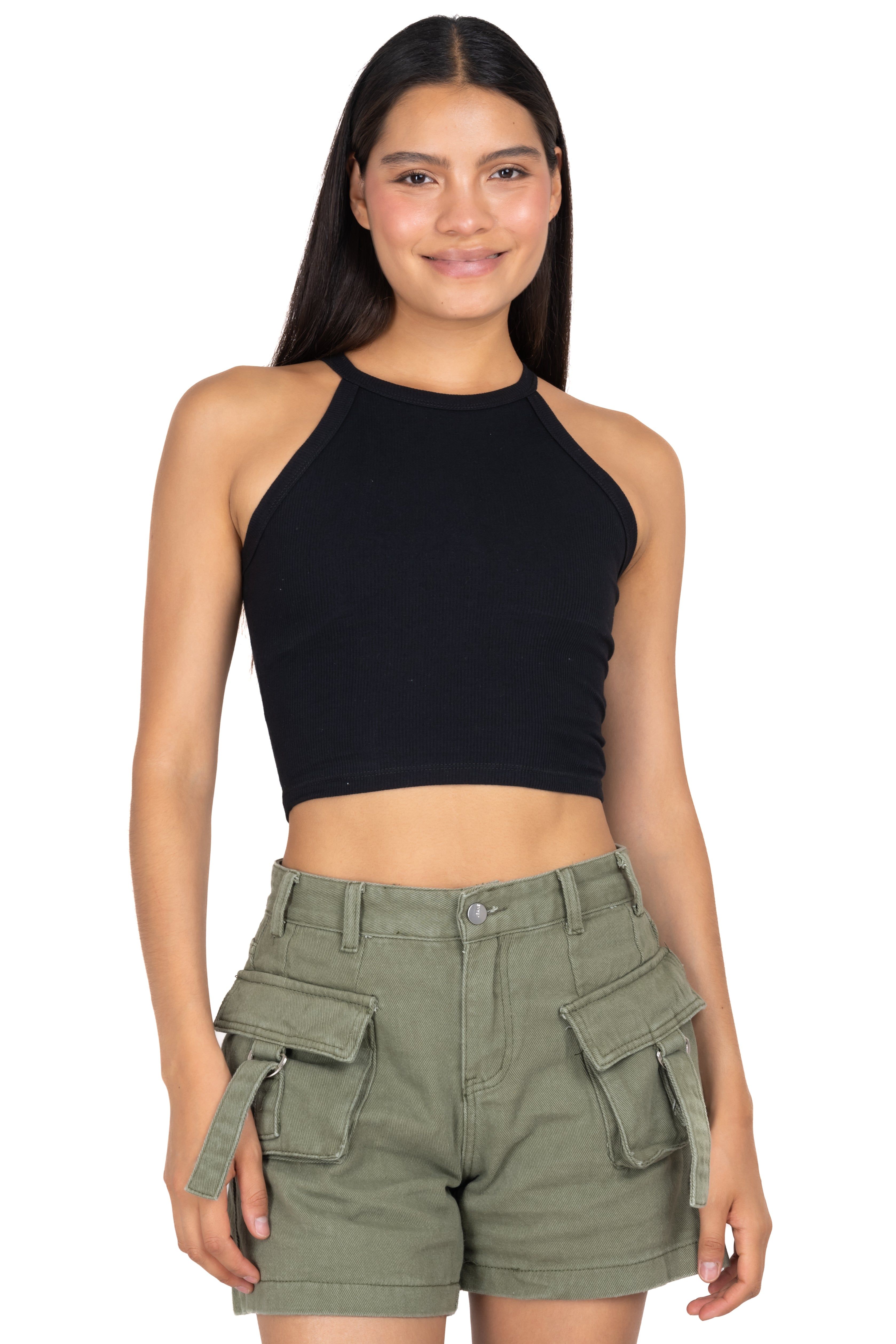 Top halter liso acanalado sold by Shasa product image thumbnail 2