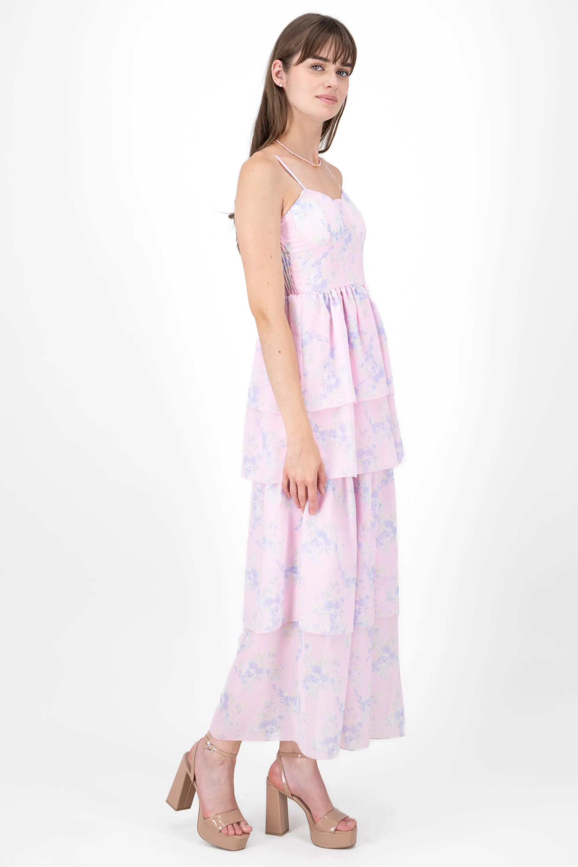 Vestido Maxi Flores Olanes sold by Shasa product image thumbnail 3