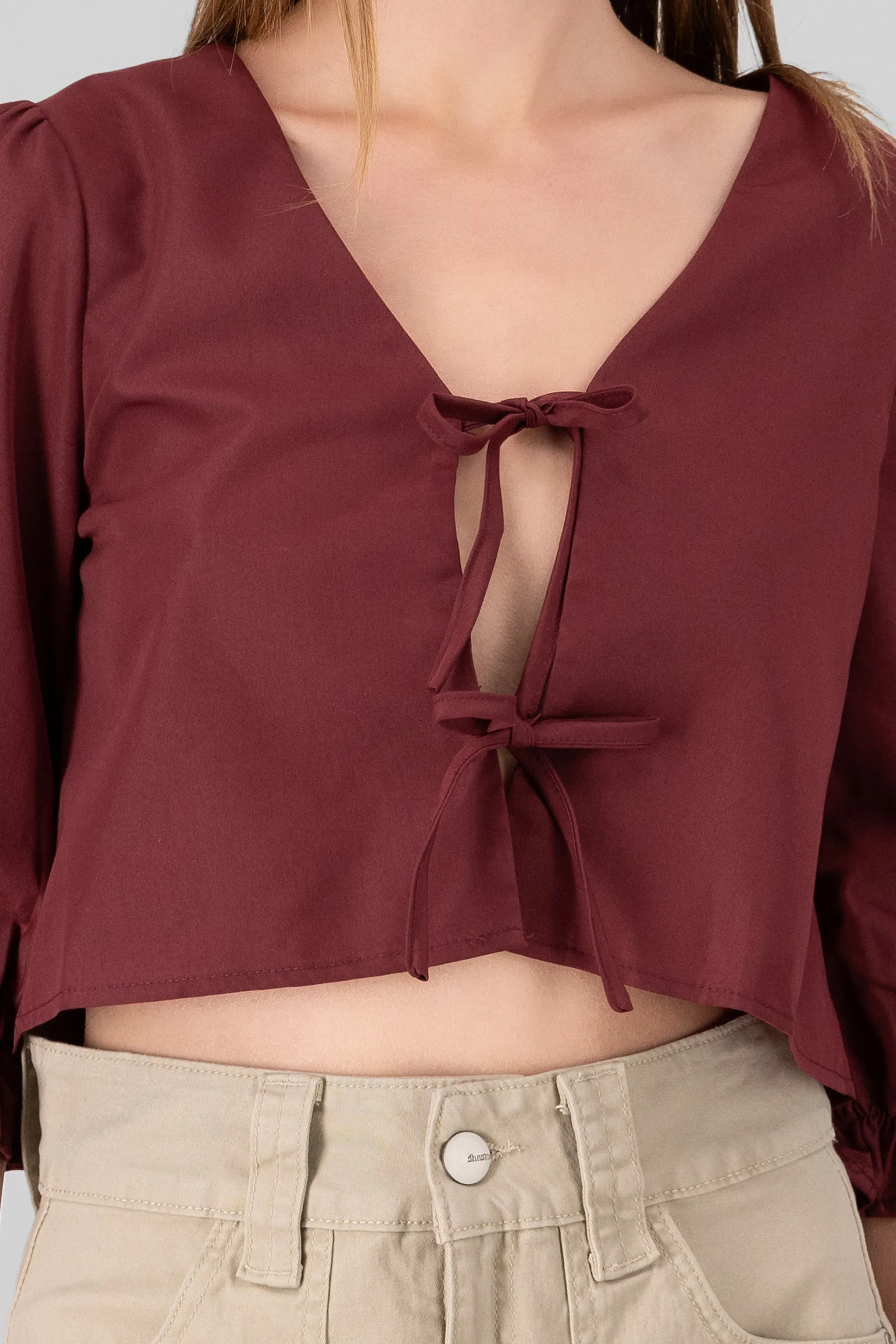 Blusa manga 3/4 lazos sold by Shasa product image thumbnail 5