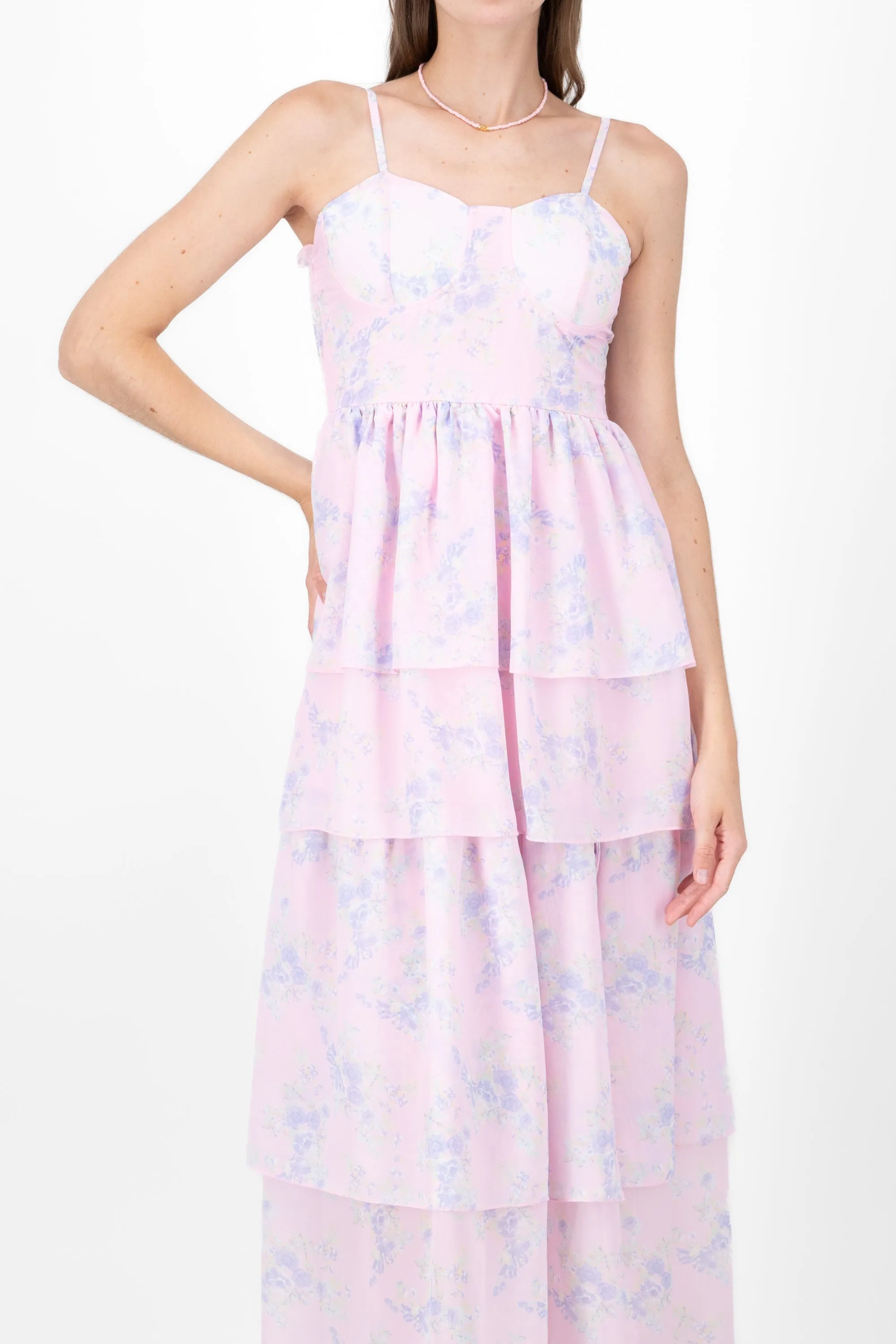 Vestido Maxi Flores Olanes sold by Shasa product image thumbnail 5