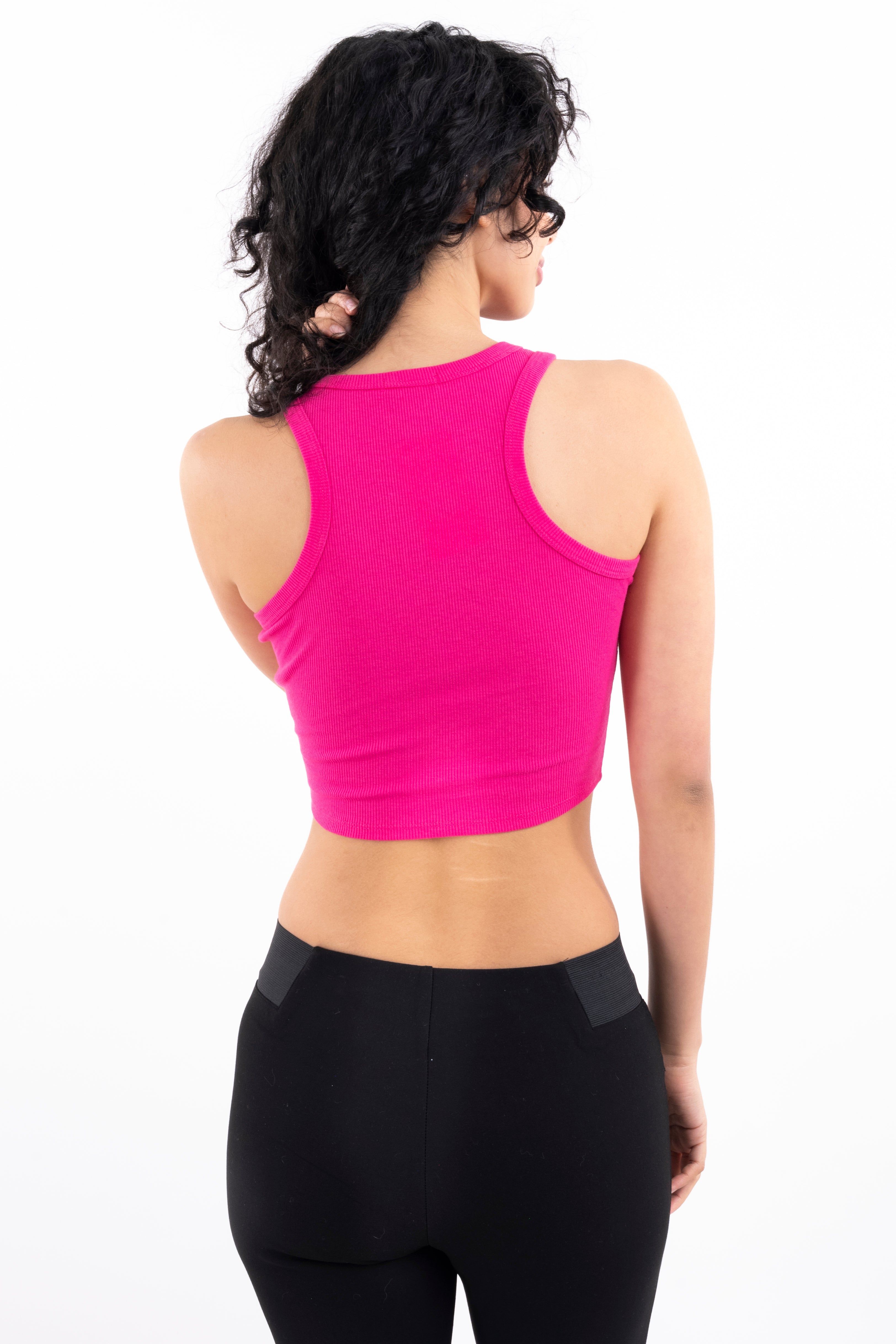 Top crop cuello tank acanalado sold by Shasa product image thumbnail 4