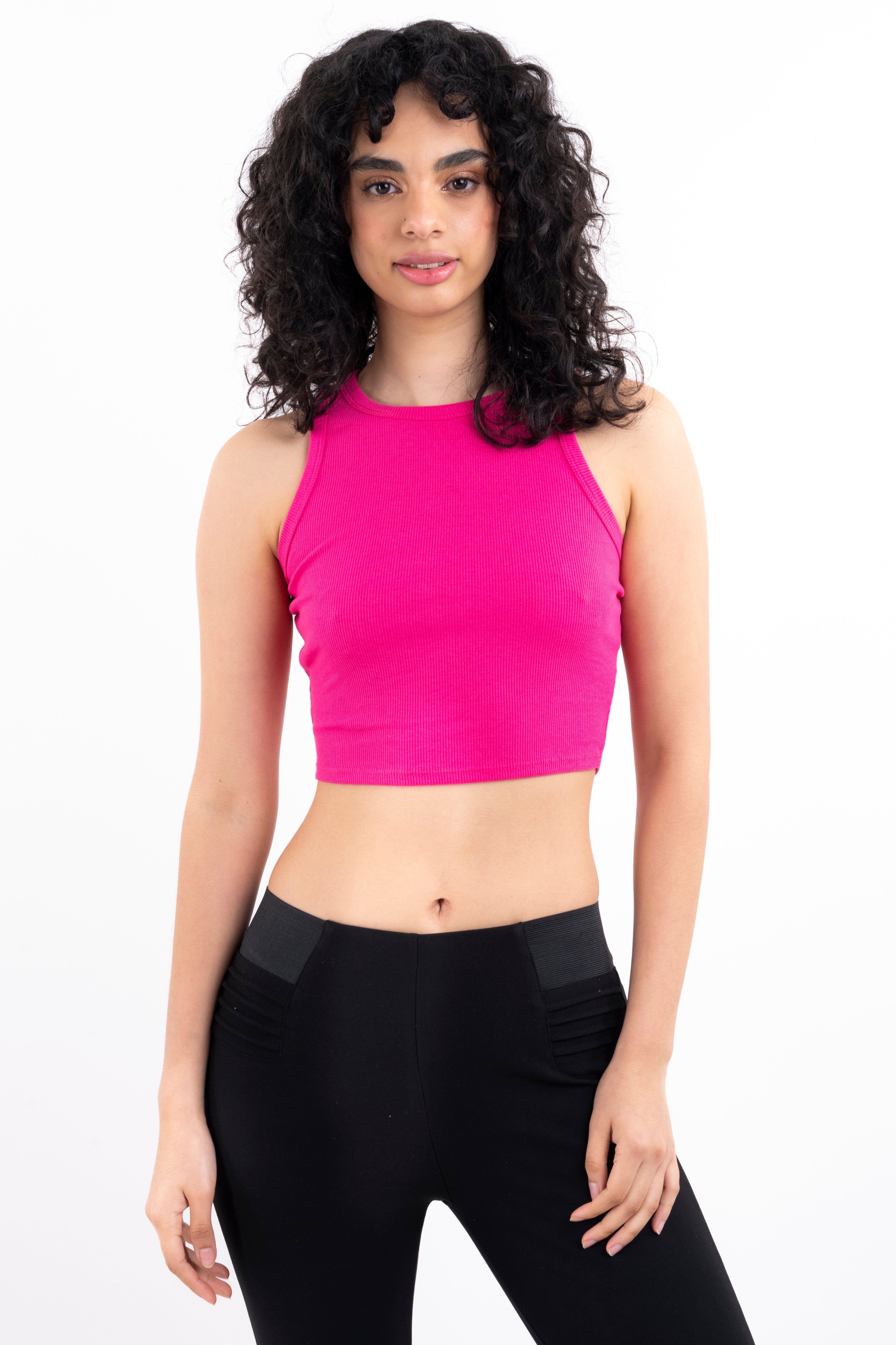 Top crop cuello tank acanalado sold by Shasa product image thumbnail 2