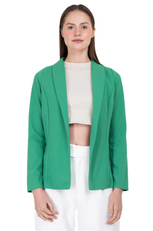 Saco liso cuello solapa sold by Shasa