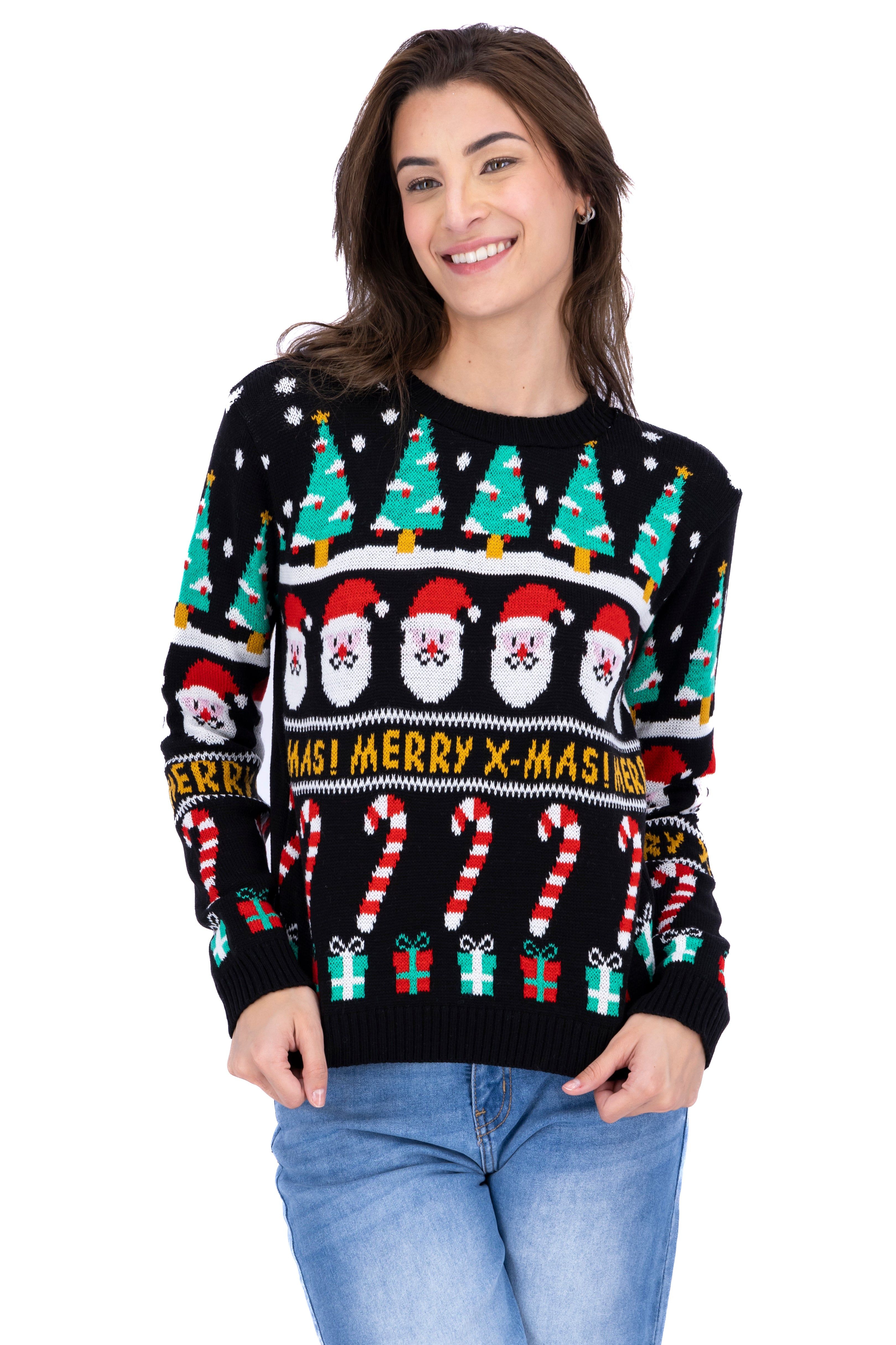 Suéter navideño Santa pinos sold by Shasa product image thumbnail 2