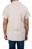 Camisa manga corta tipo lino rayas sold by Shasa