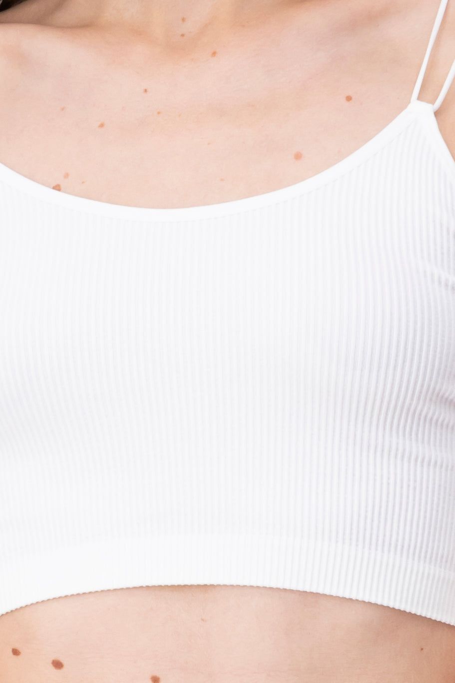 Top crop acanalado tirantes delgados sold by Shasa product image thumbnail 5