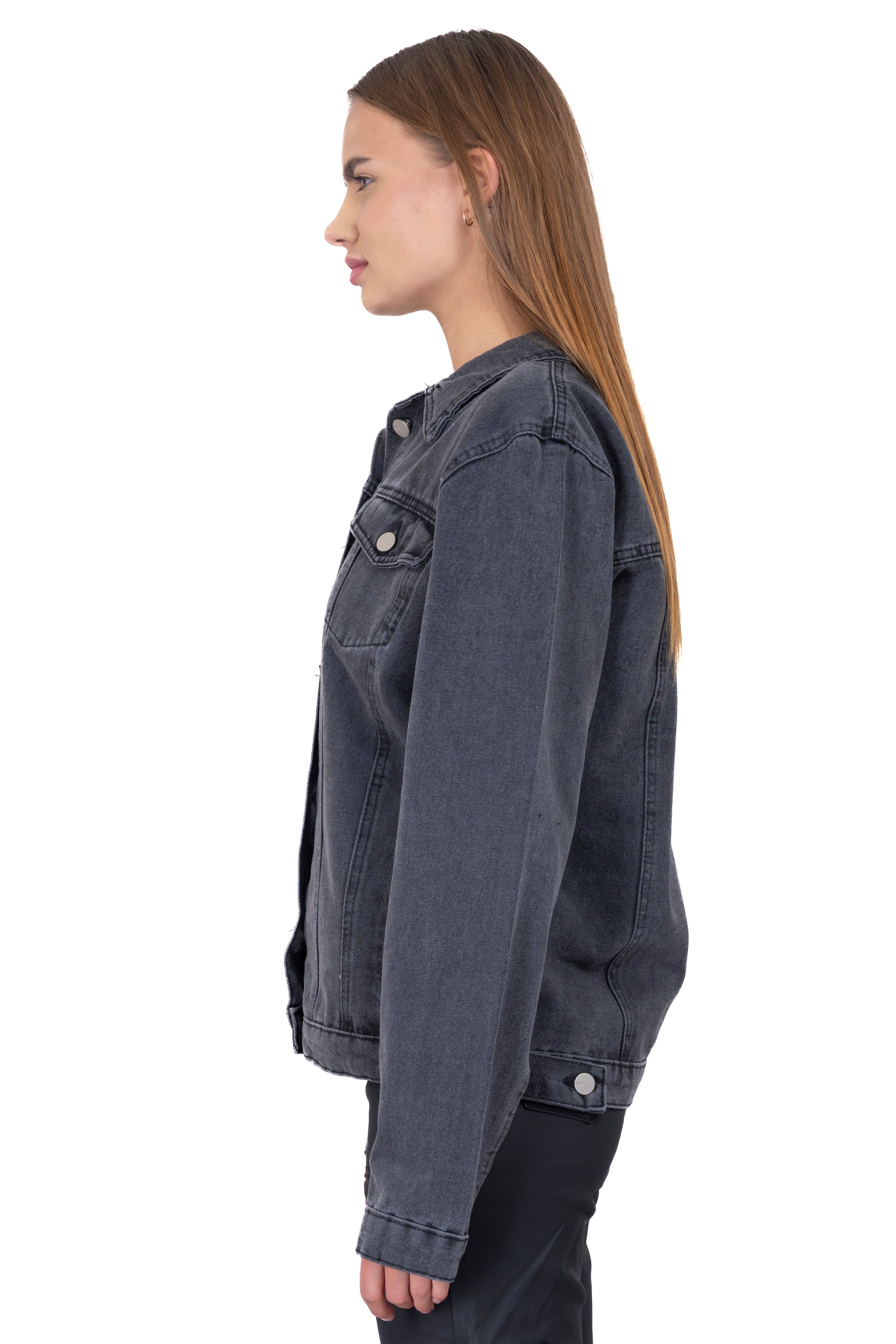 Chamarra denim oversize bolsos sold by Shasa product image thumbnail 3