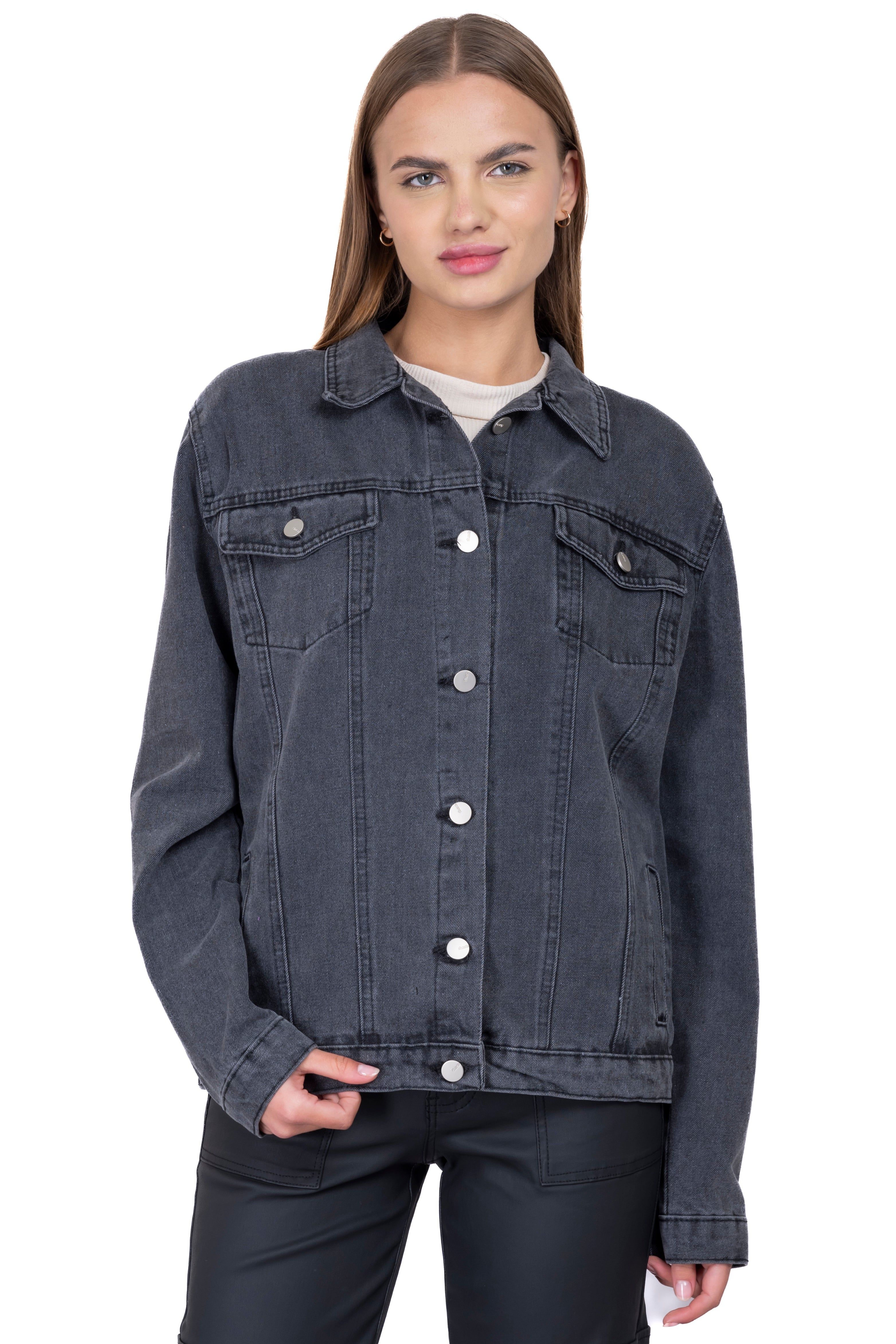 Chamarra denim oversize bolsos sold by Shasa product image thumbnail 2