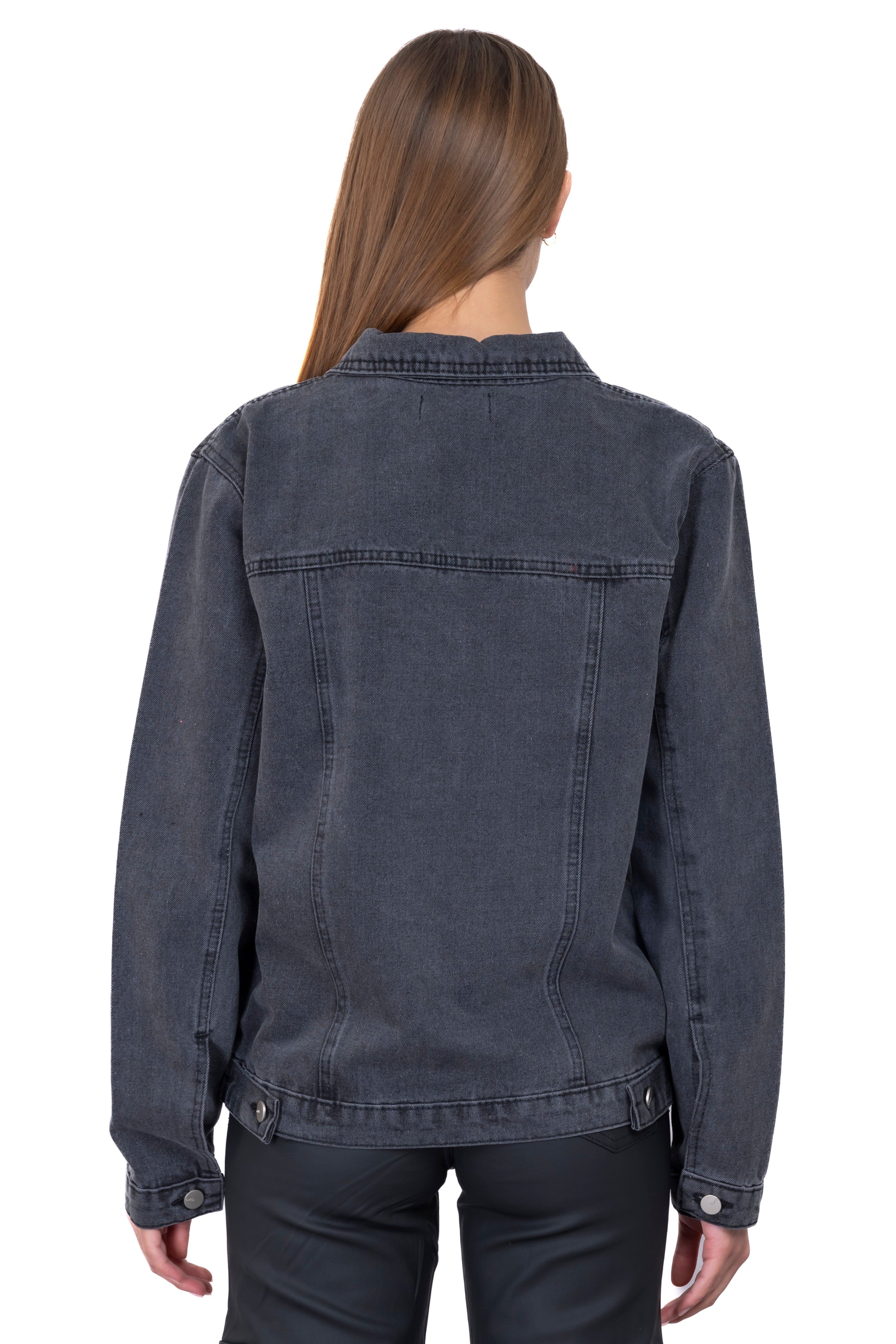 Chamarra denim oversize bolsos sold by Shasa product image thumbnail 4