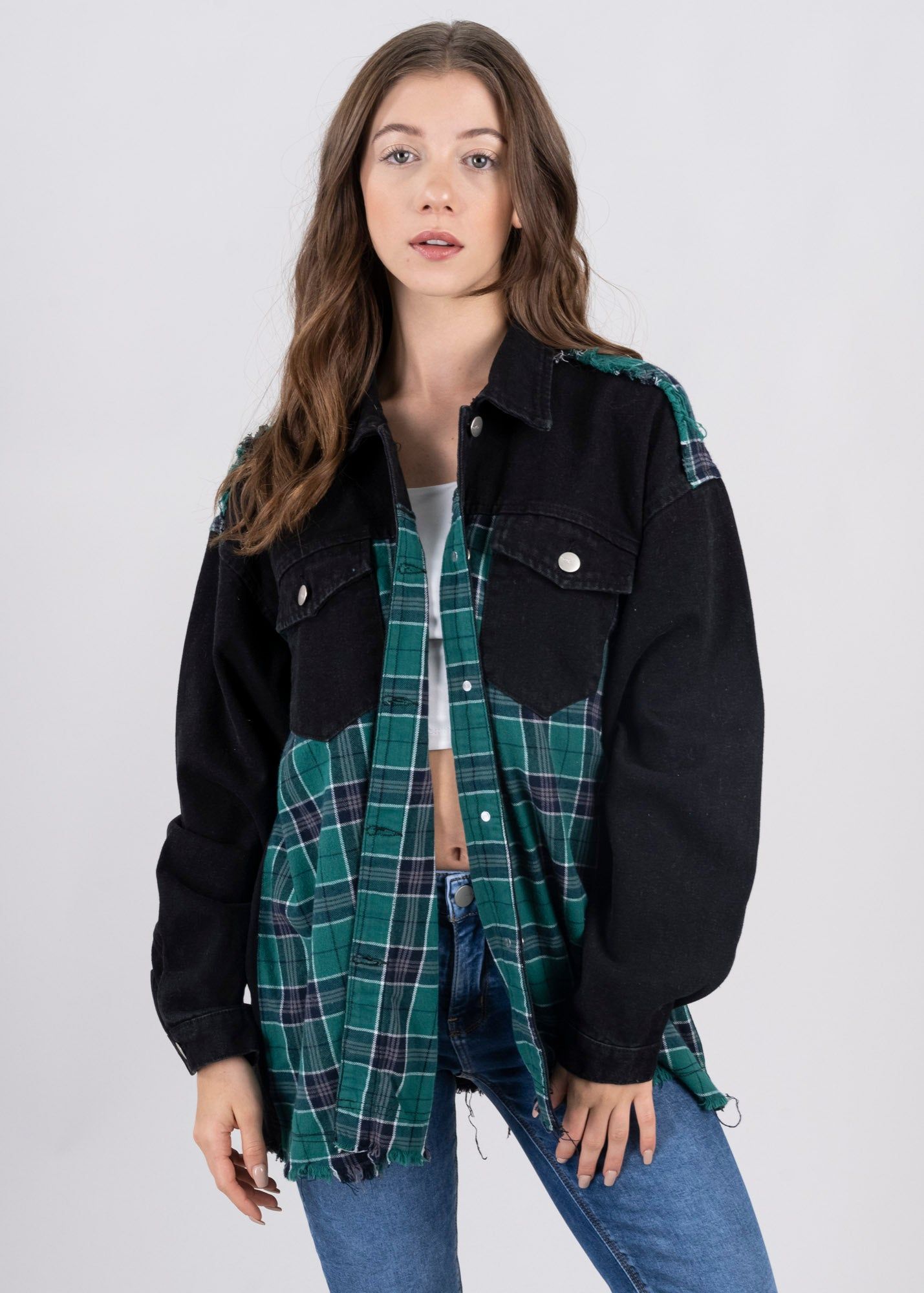 Shacket cuadros lisa sold by Shasa product image thumbnail 2