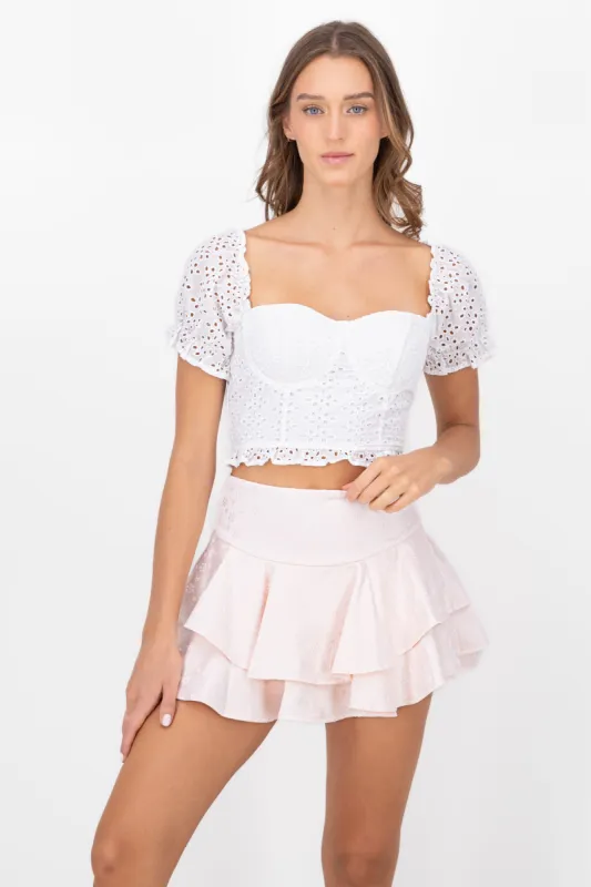 Blusa Copas Bordado Textura sold by Shasa