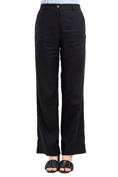 Pantalón straight cintura alta bolsillos sold by Shasa