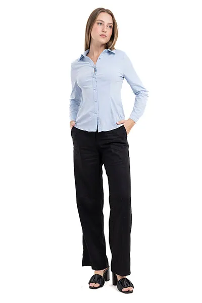 Pantalón straight cintura alta bolsillos sold by Shasa product image thumbnail 2