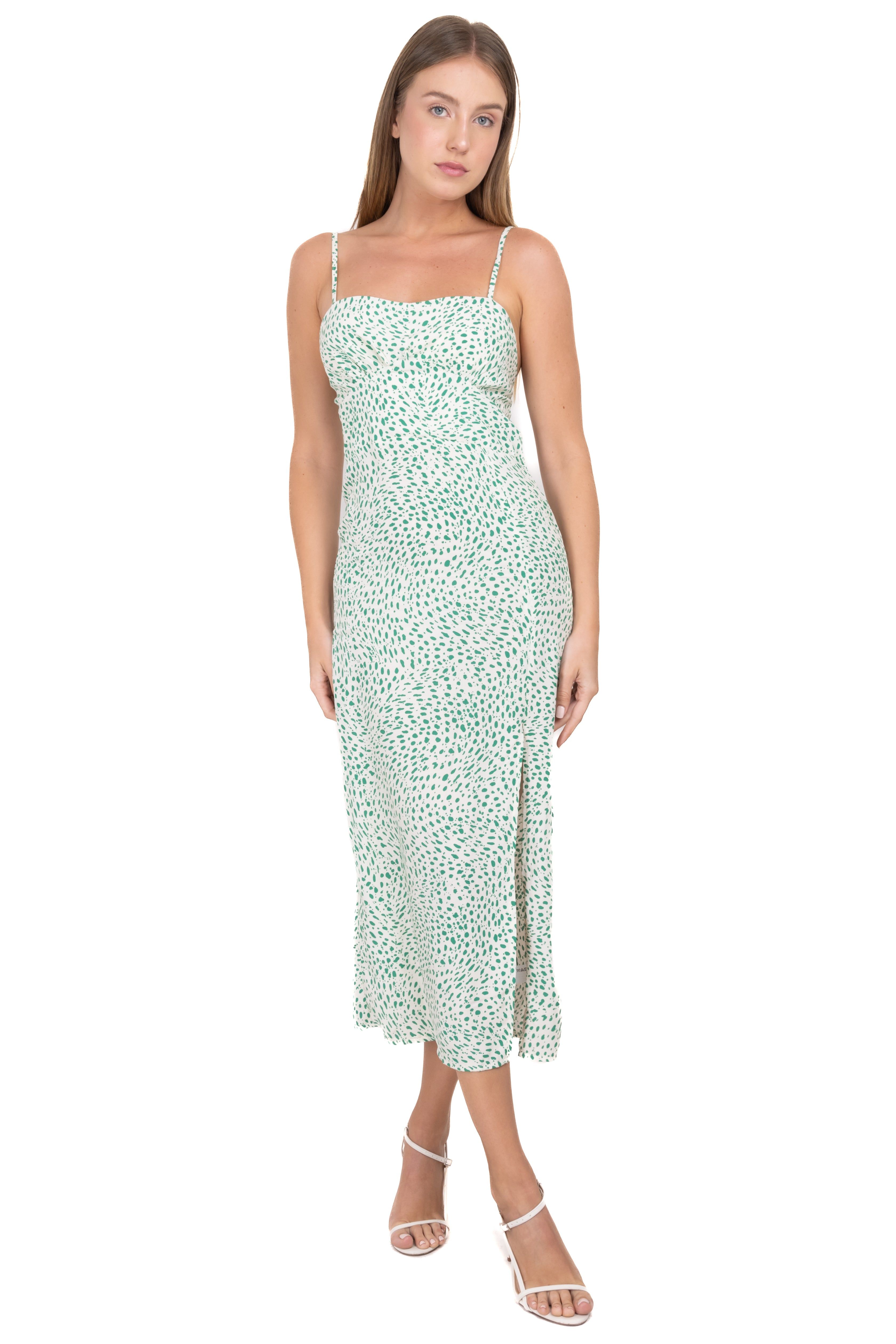 Vestido maxi estampado bicolor sold by Shasa product image thumbnail 2