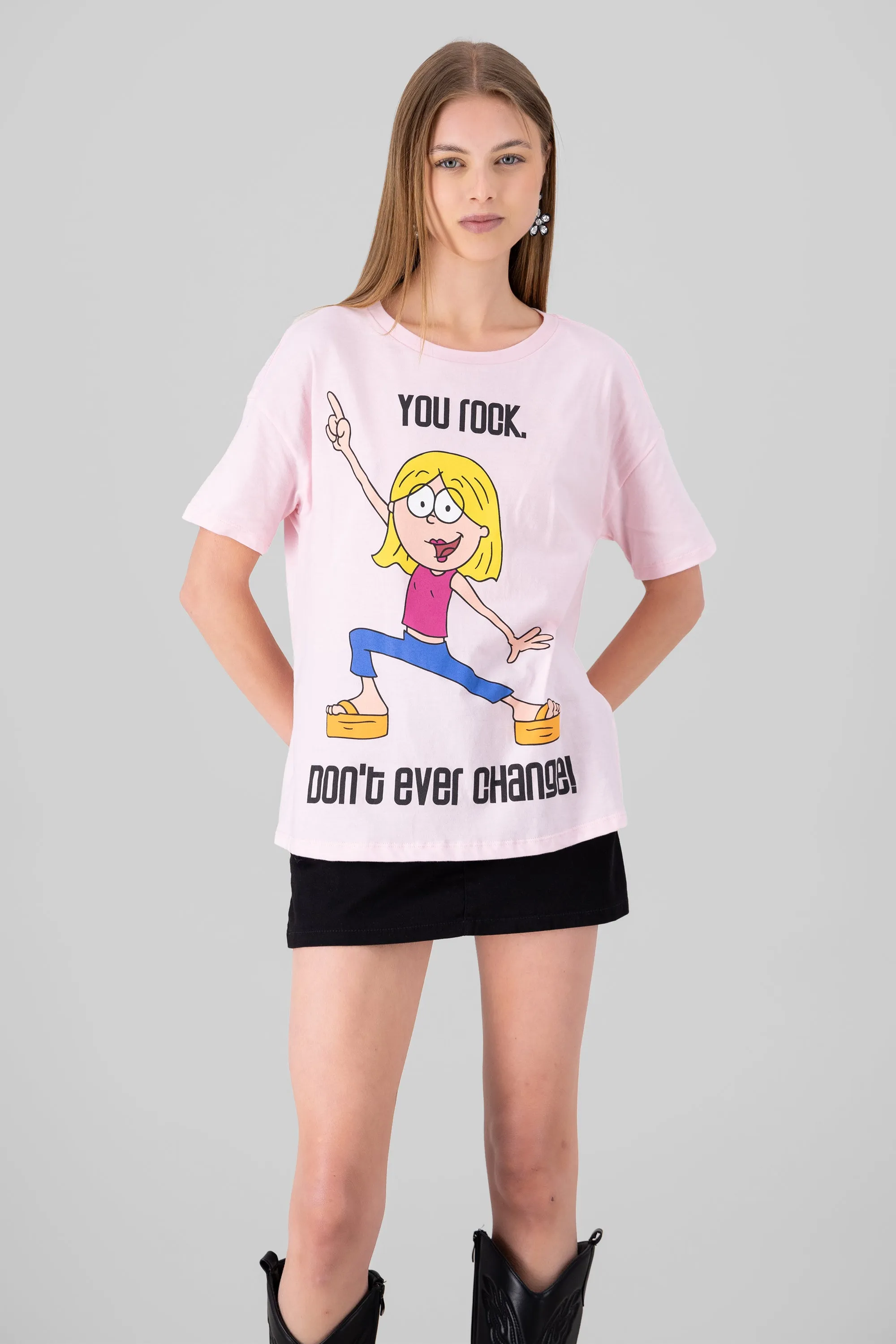 Playera over lizzie you rock sold by Shasa product image thumbnail 2