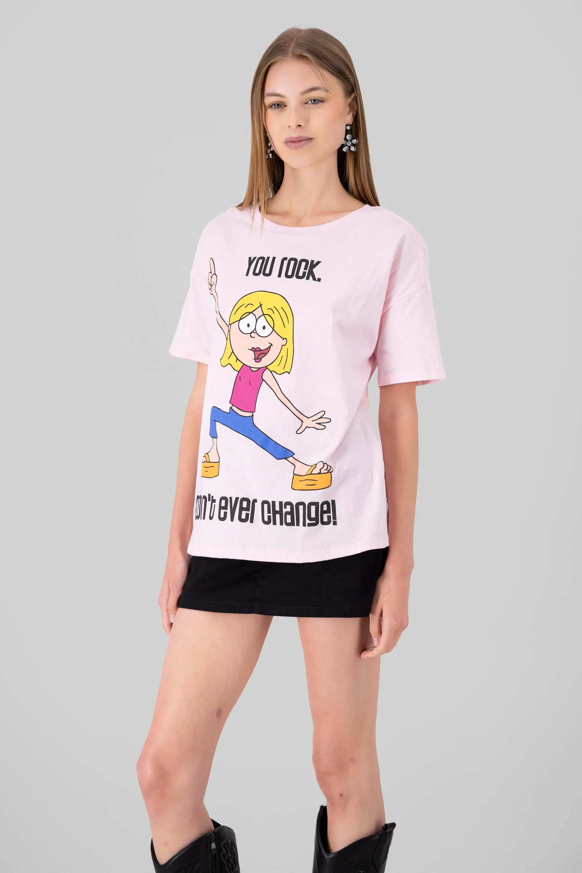 Playera over lizzie you rock sold by Shasa product image thumbnail 3