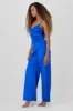 Jumpsuit satin detalle drapeado sold by Shasa
