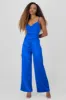 Jumpsuit satin detalle drapeado sold by Shasa